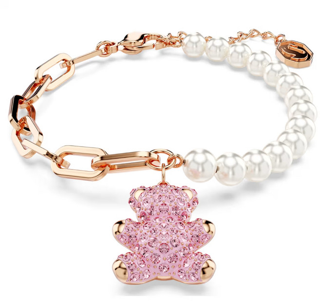 스와로브스키 테디 크리스털 펄 팔찌 5669169 +쇼핑백+메시지카드+품질보증서(백화점A/S)