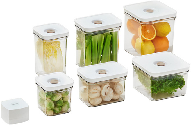 로이첸 아이바큠 웰컴 밀폐용기 세트, 1세트, 7종