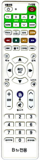 LG 삼성 TV SK SKB BTV 셋톱 리모컨, ComBo-3020, 1개