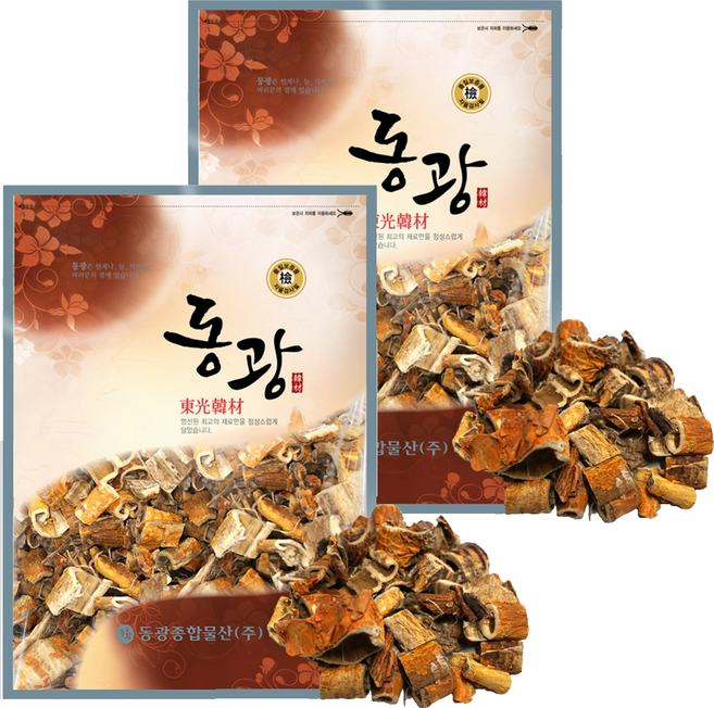 동광한방몰 뽕나무뿌리껍질, 2개, 600g