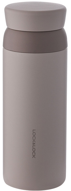 LocknLock 樂扣樂扣 憧憬旋轉保溫杯 LHC4211 0.61kg, 灰色, 350ml, 1個