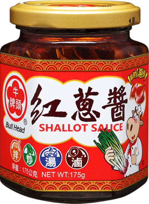 牛頭牌 紅蔥醬 嚴選台灣在地紅蔥頭 無豬油成分 不添加防腐劑, 175g, 1罐