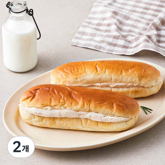 후앙 땅콩크림빵, 90g, 2개입, 2개