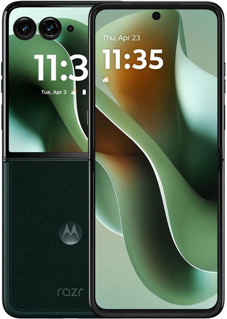 motorola razr 60 Ultra 摺疊手機, 聖甲蟲綠, 512GB