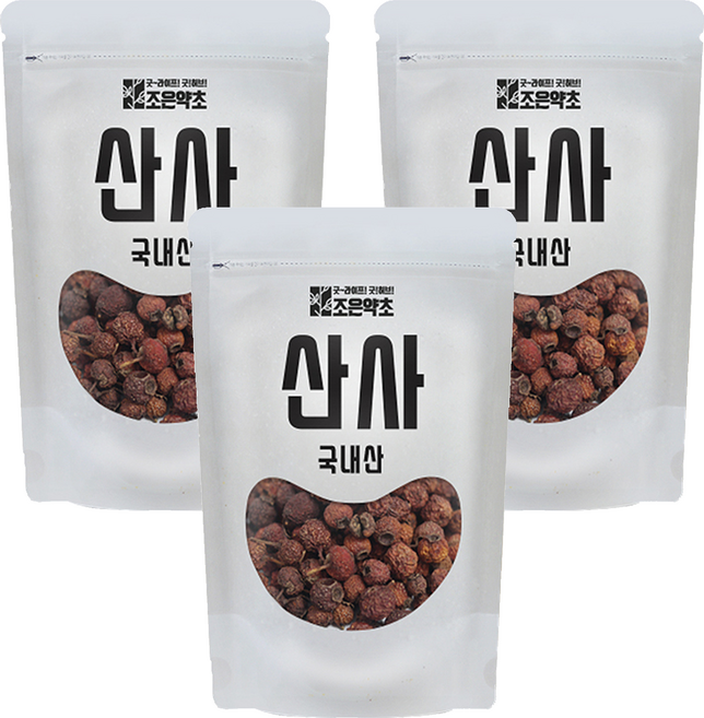 조은약초 자연을 품은 산사, 200g, 3개