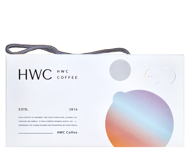 HWC 黑沃咖啡 馬卡龍系列 浸泡綜合咖啡禮盒 100% 阿拉比卡 氮氣充填 CQI國際杯測評審監製, 藍山風味 + 黃金曼特寧 + 曼巴 + 阿拉比卡 + 摩卡, 1盒