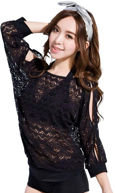 Summer love 夏之戀 大女外搭罩衫 聚酯纖維90% 彈性纖維10%