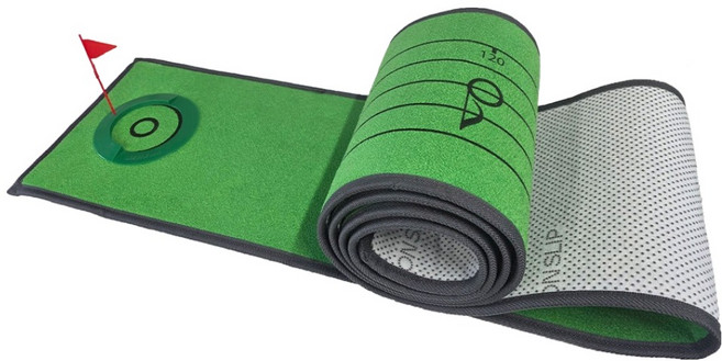 자마골프 퍼팅매트, 그린, 1개