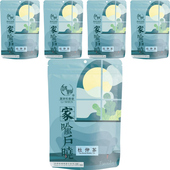 麗紳和春堂 給你杜仲茶, 10包, 10g, 5袋