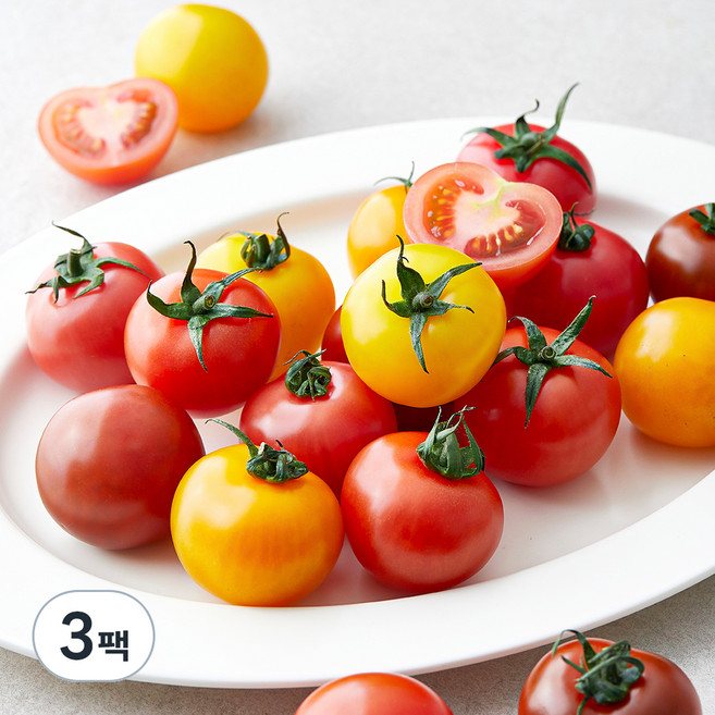 광식이농장 칵테일토마토, 700g, 3팩