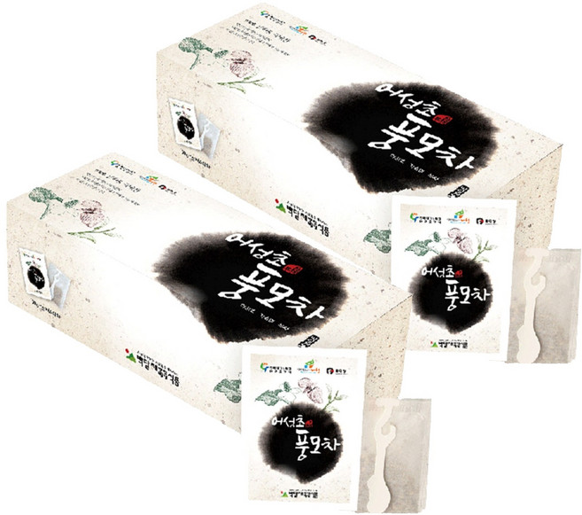 박달재한방웰빙식품 어성초풍모 티백차, 1g, 50개입, 2개