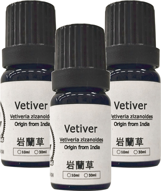 Bio-matrix 百翠氏 岩蘭草純精油, 15g, 10ml, 3個