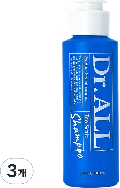 닥터올 바이오 스캘프 샴푸, 100ml, 3개 - 쿠팡