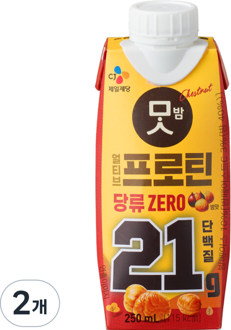 얼티브 프로틴 밤맛, 250ml, 2개