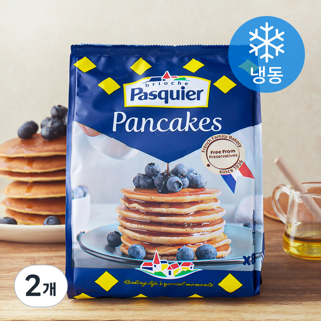 파스키에 팬케이크 (냉동), 35g, 8개입, 2개