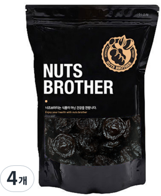 너츠브라더 건자두, 600g, 4개