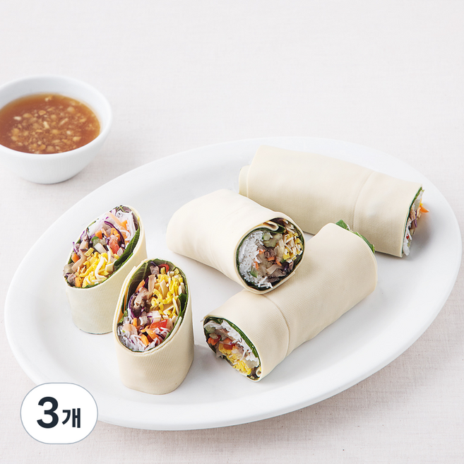 정미경키친 포두부 월남쌈말이, 310g, 3개