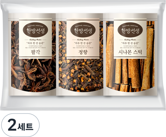 한방선생 뱅쇼 샹그리아 재료 세트, 2세트, 300g