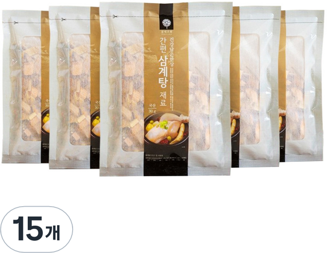 몸애조화 간편 삼계탕 재료, 30g, 15개