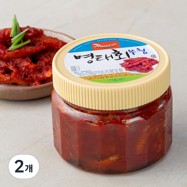 강경신안상회 명태회무침, 500g, 2개