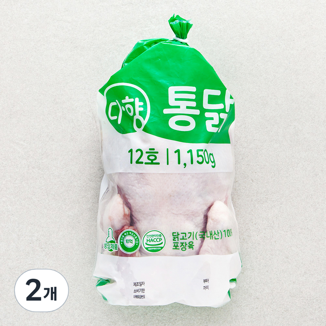 다향 통닭 12호 (냉장), 2개, 1.15kg