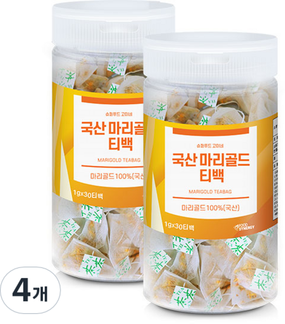 고미네 마리골드 티백 30p, 1g, 30개입, 4개