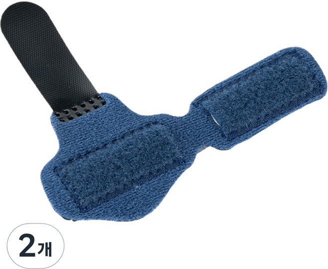 플렉스라인 손가락 고정보호대 네이비, 2개