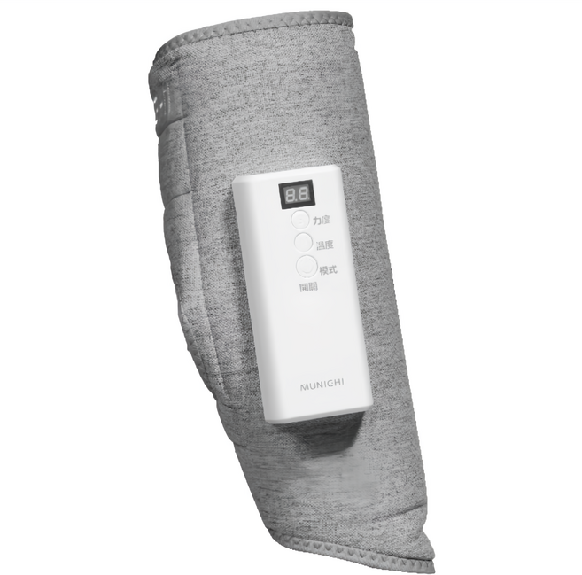 MUNICHI 沐尼黑 氣壓熱敷美腿按摩器/腿部按摩, MR.LEG, 雲霧灰