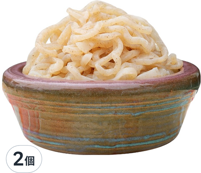 年方十八 微卡即食蒟蒻海藻烏龍麵, 2個, 150g