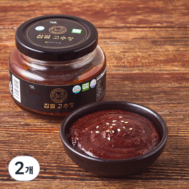 담가 순창 성가정 전통 찹쌀고추장, 220g, 2개