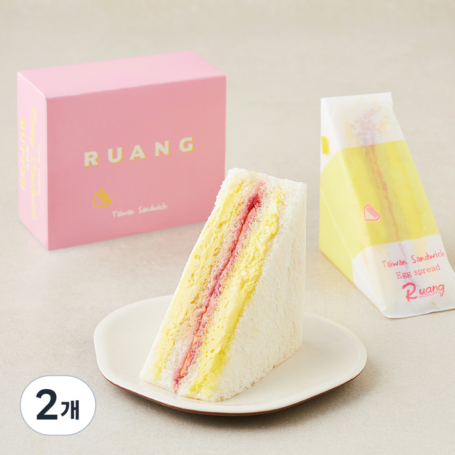 루앙 에그듬뿍 샌드위치 2개입, 210g, 2개