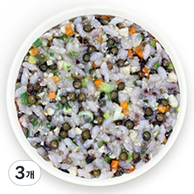 짱죽 실온이유식 완료기 아기밥 13개월부터, 160g, 3개, 렌즈콩포크밥