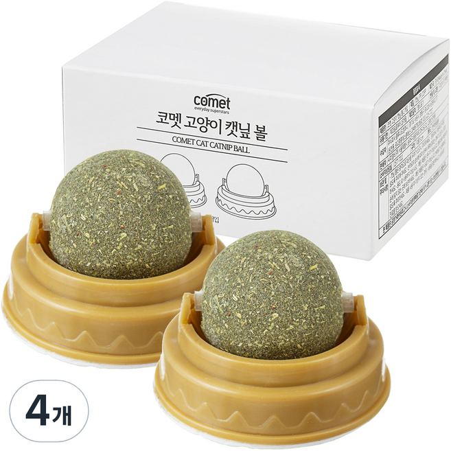 코멧 고양이 캣닢 볼, 4개