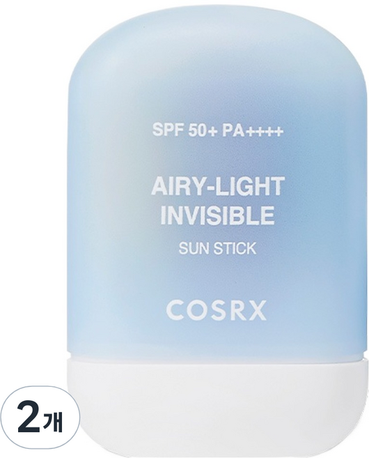 COSRX 空氣感輕透隱形防曬棒 SPF50+ PA++++, 19g, 2個
