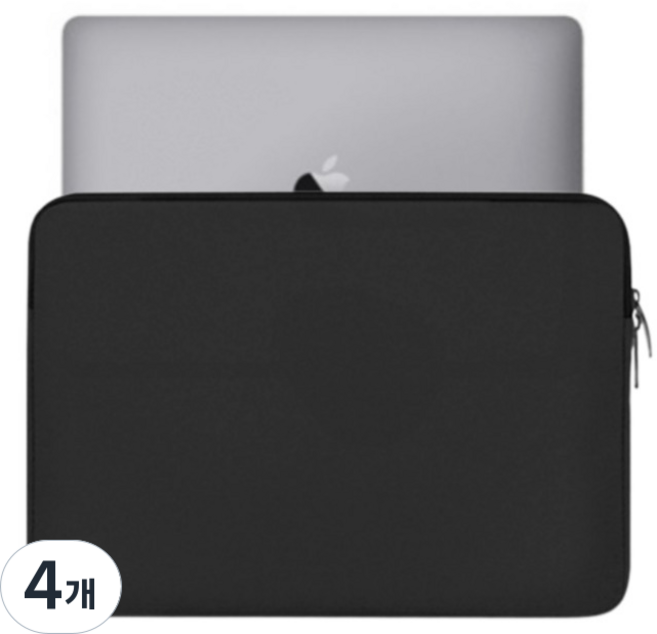 모아브 노트북 파우치, 블랙, 4개