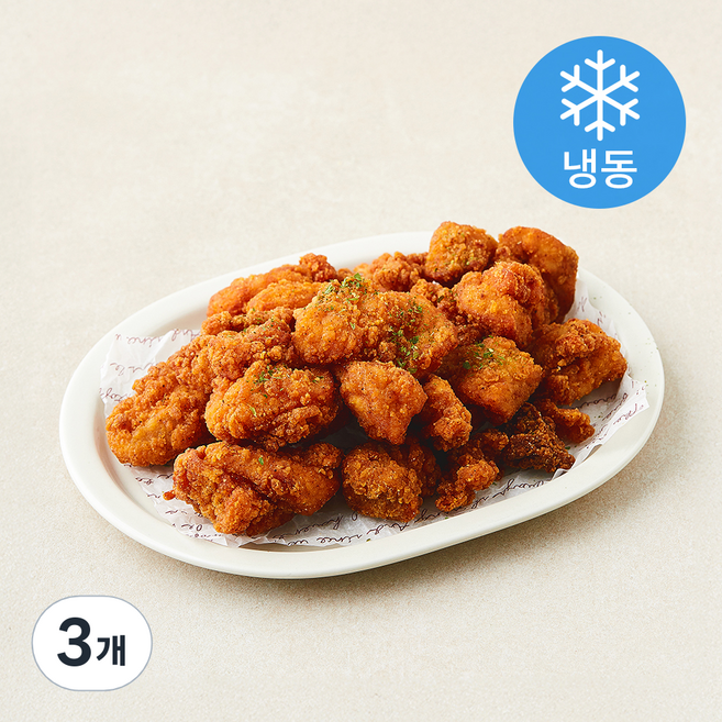 오뗄 바삭 순살 치킨 (냉동), 200g, 3개