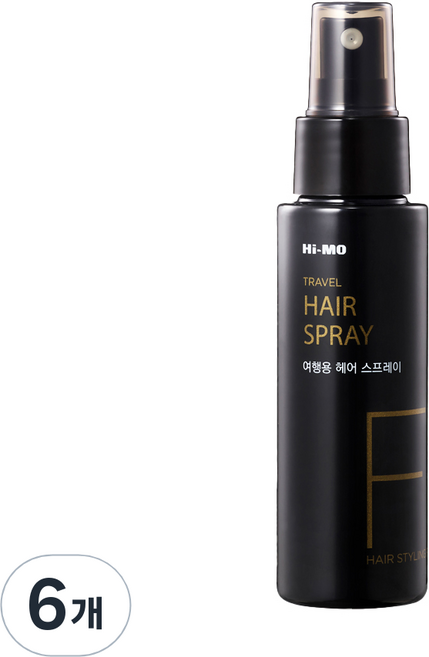 하이모 여행용 헤어스프레이, 75ml, 6개