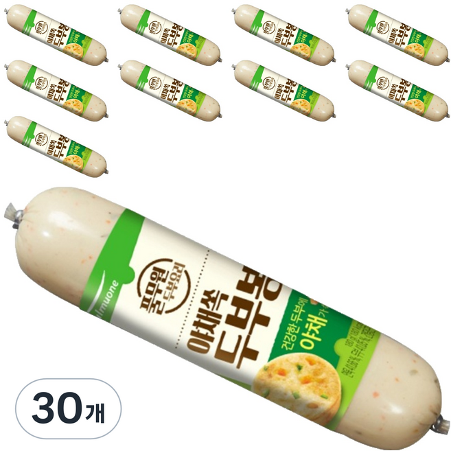 풀무원 야채쏙 두부봉, 30개, 180g