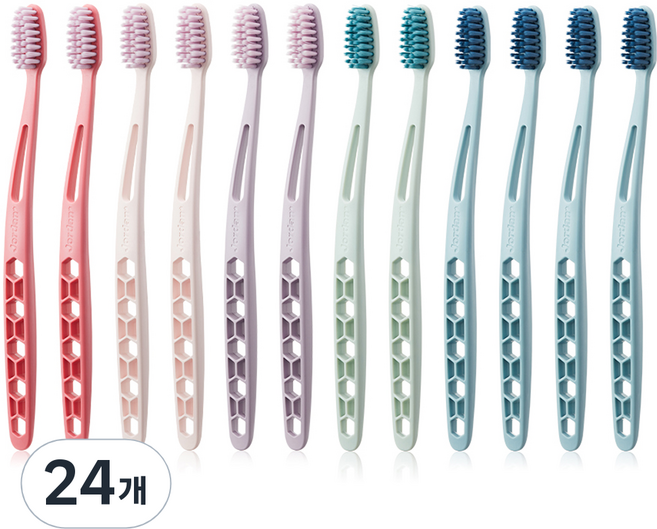 조르단 울트라라이트 칫솔 랜덤발송, 1개입, 24개