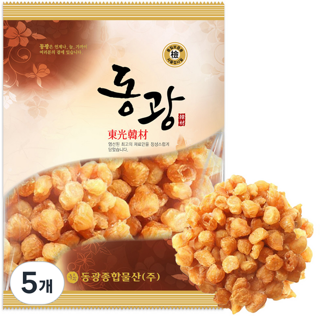 Donggwangjonghapmulsan 韓方商城 特級龍眼肉, 5個