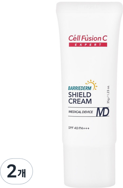 셀퓨전씨 엑스퍼트 배리덤 쉴드크림 MD, 2개, 35g