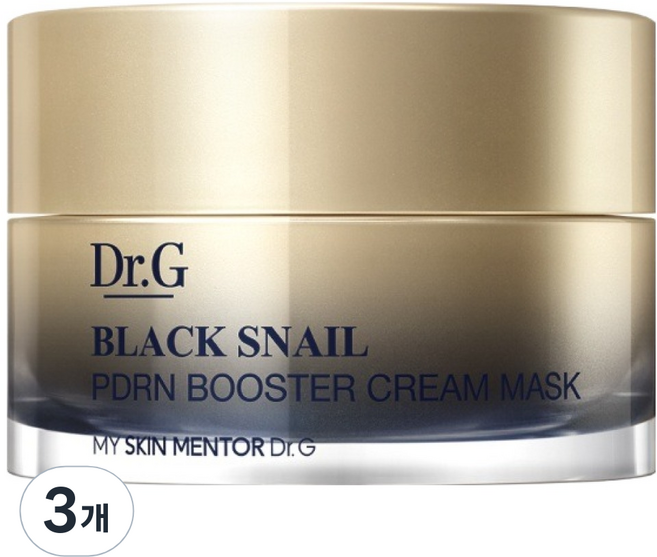 닥터지 블랙 스네일 PDRN 부스터 크림 마스크 50ml, 1개입, 3개
