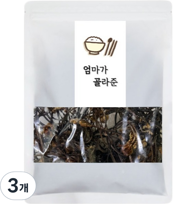 엄마가골라준 향이 진한 건고사리, 3개, 200g