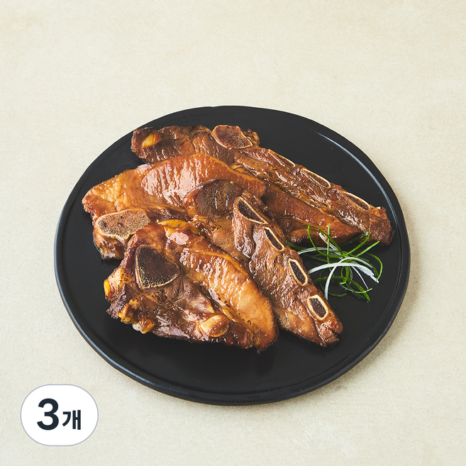 김해축협 한돈 LA식 양념갈비, 700g, 3개