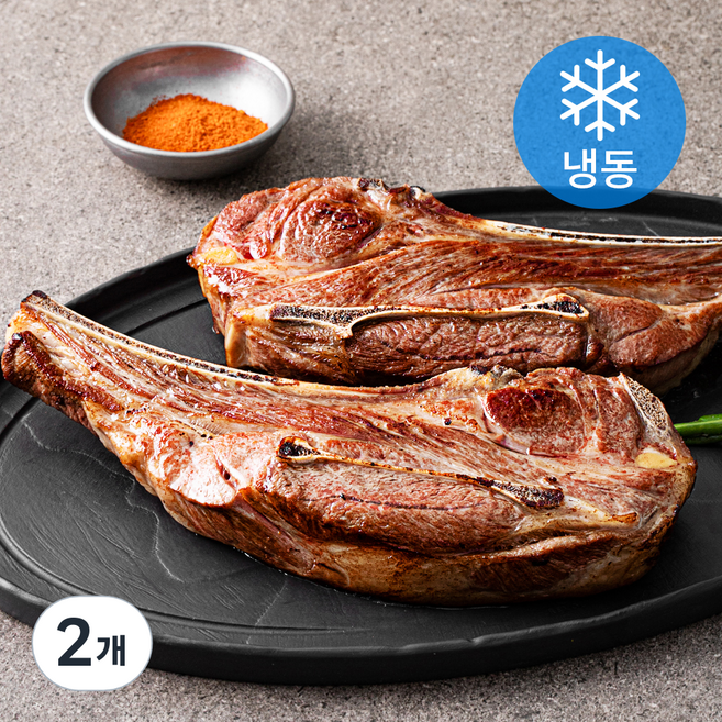 미식늑대 호주산 토마호크 양왕갈비 (냉동), 700g, 2개