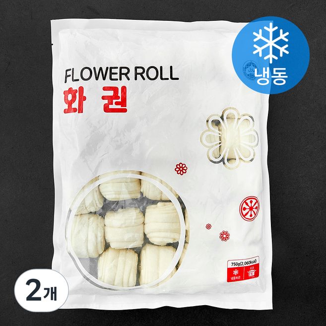 랜시 화권 (냉동), 750g, 2개