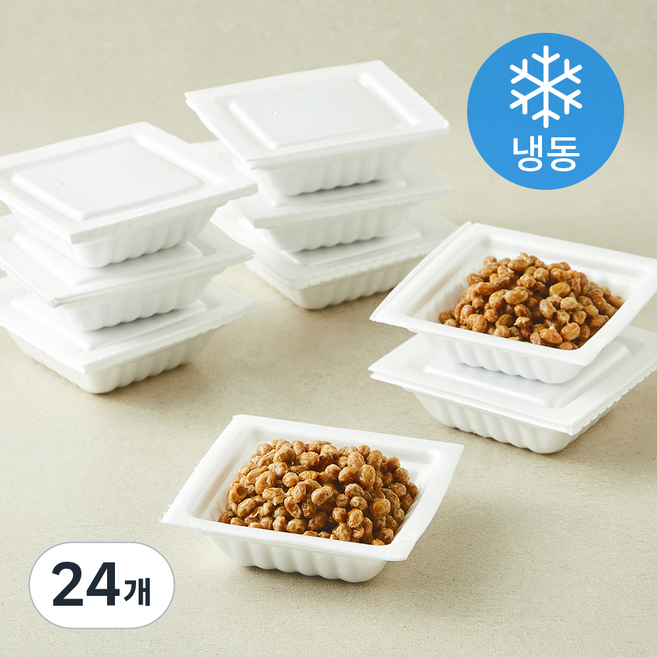 평창나또 노란콩 (냉동), 50g, 24개, 1개입