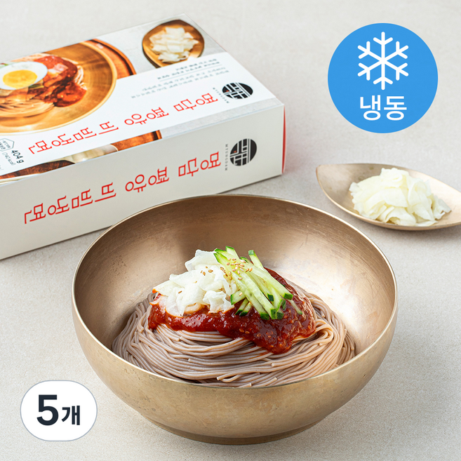 명담 평양 비빔냉면 (냉동), 404g, 5개