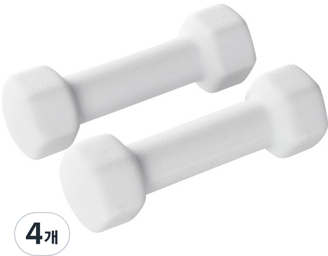 앳플리 LW 미용 아령, 1kg, 4개