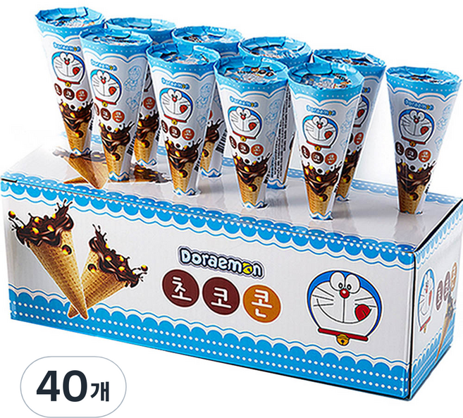 도라에몽 초코콘, 15g, 40개